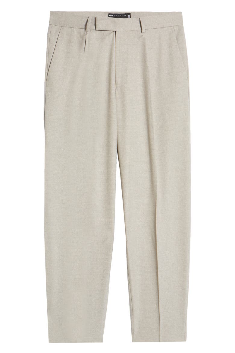 Oversize Tapered Trousers, Alternate, color, GREY