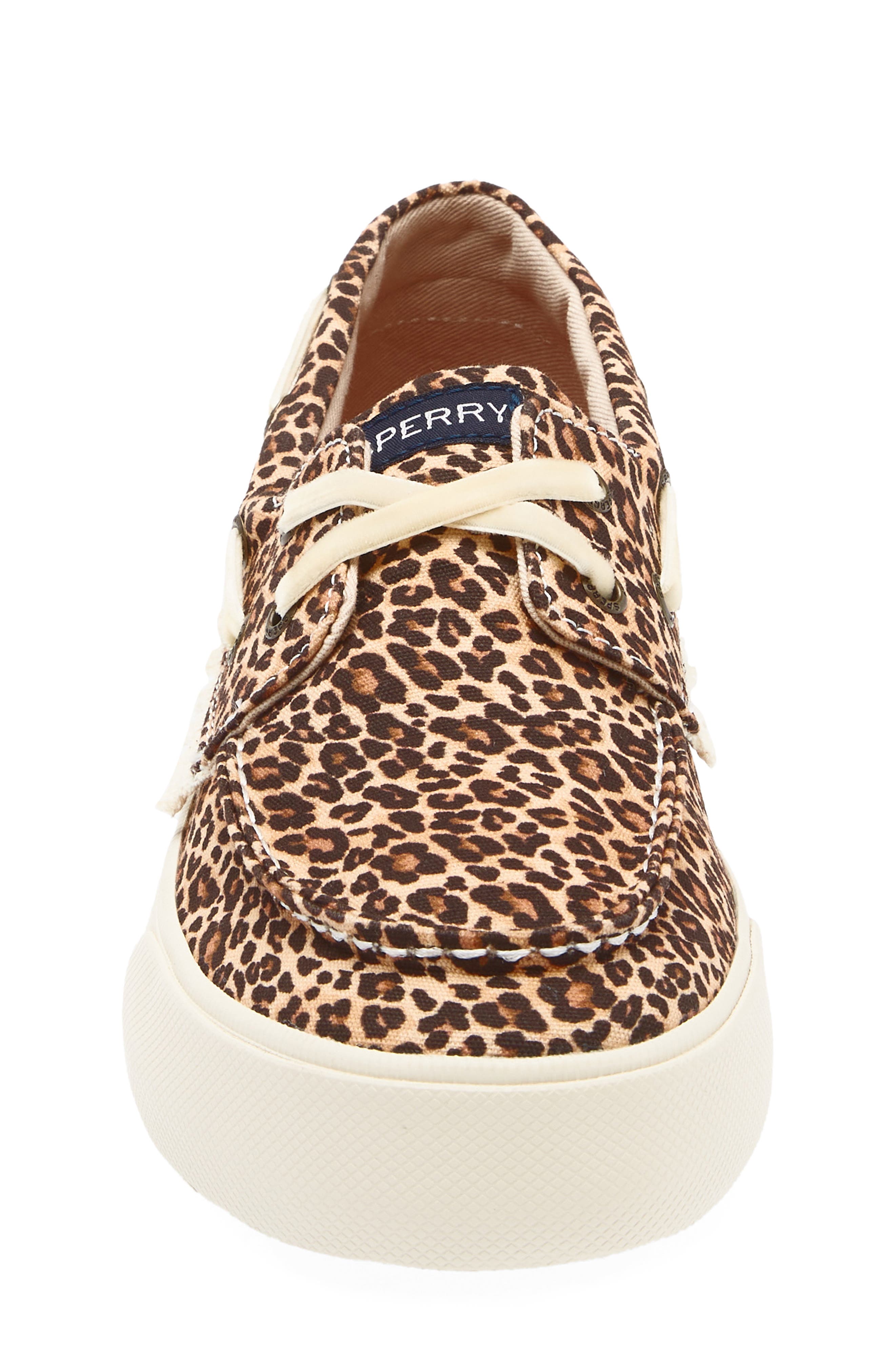 Sperry Kids' Bahama Platform Slip-On Sneaker, Alternate, color, Cheetah