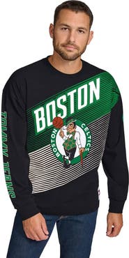 TOMMY JEANS Men's Tommy Jeans Black Boston Celtics Lucas Long Sleeve T-Shirt