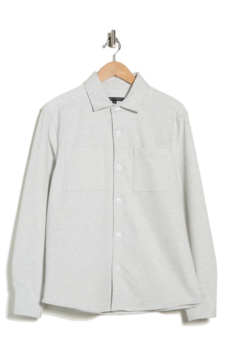 Fegan Long Sleeve Overshirt, Alternate, color, STONE
