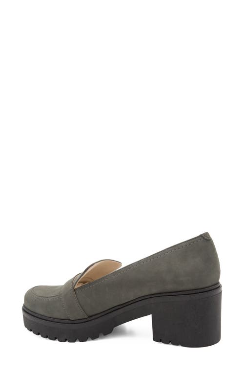 Amalfi By Rangoni Tasso Platform Pump In New Grey Tiffany
