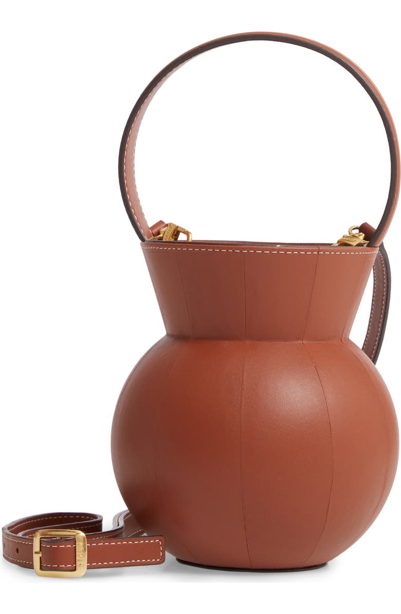 STAUD Keaton Leather Bag, Main, color,