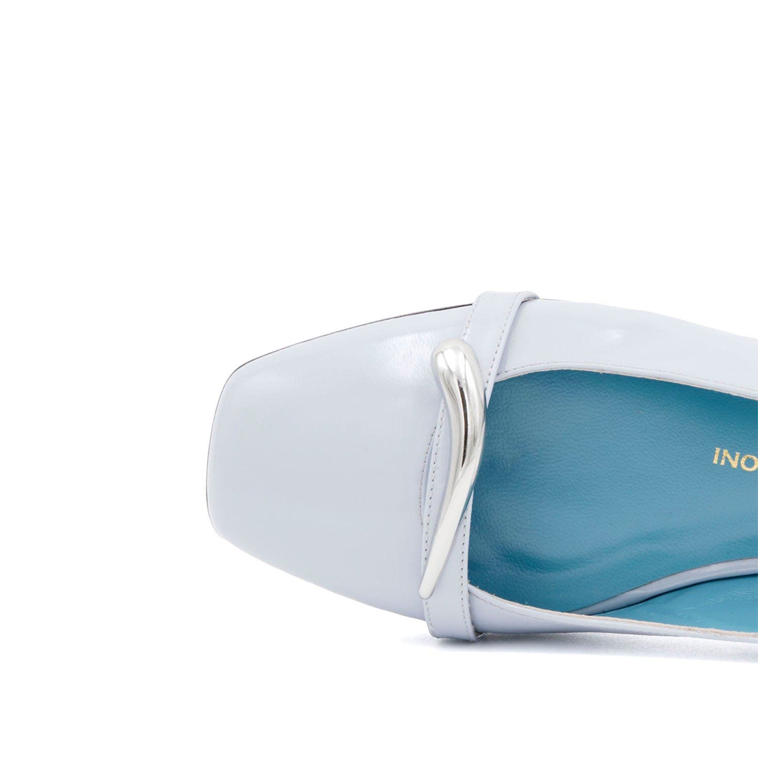 Valentina Rangoni Brina Slingback Flat, Alternate, color, Cielo Patent