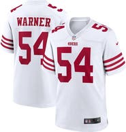 Nike Men's Nike Fred Warner White San Francisco 49ers Player Game Jersey