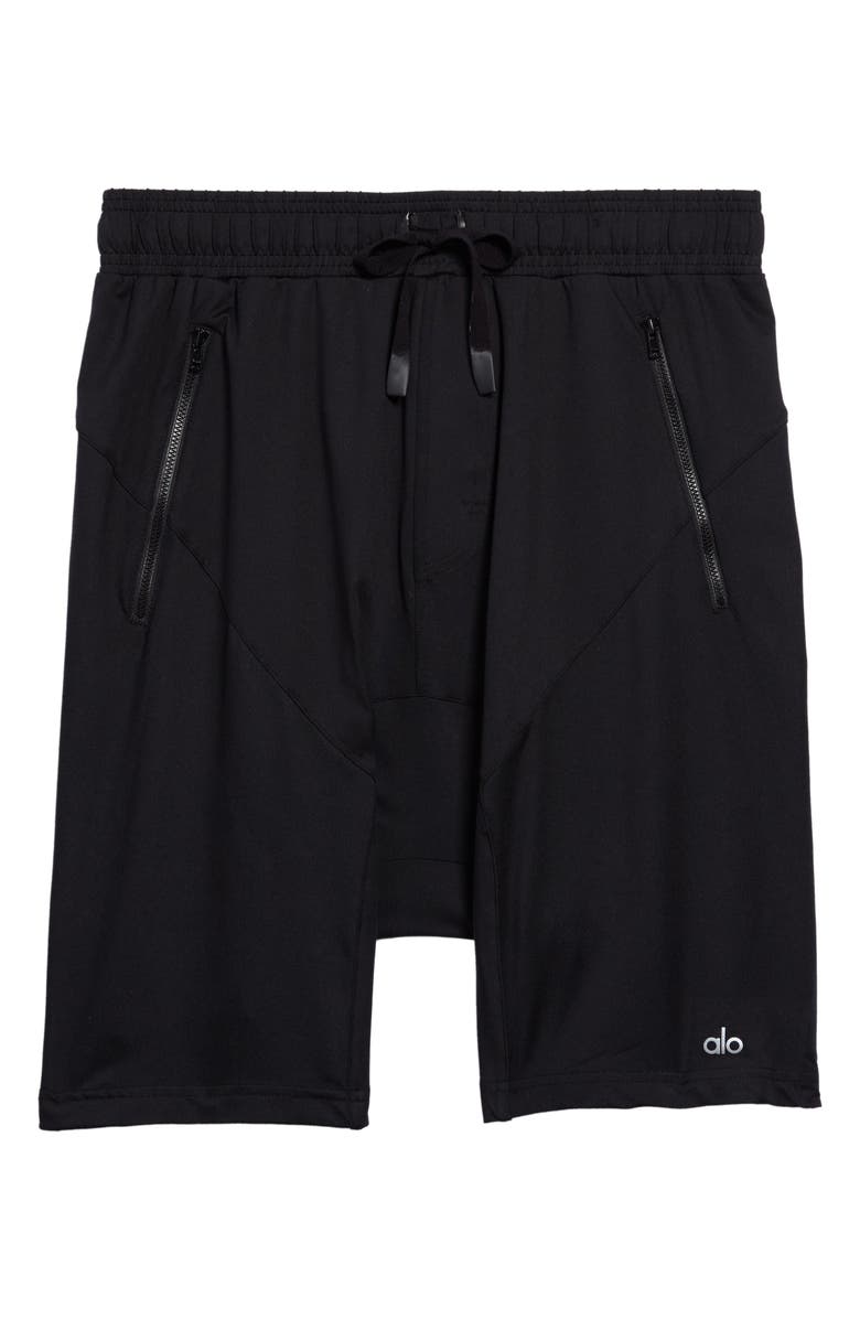 Alo Drop Crotch Shorts, Alternate, color, 