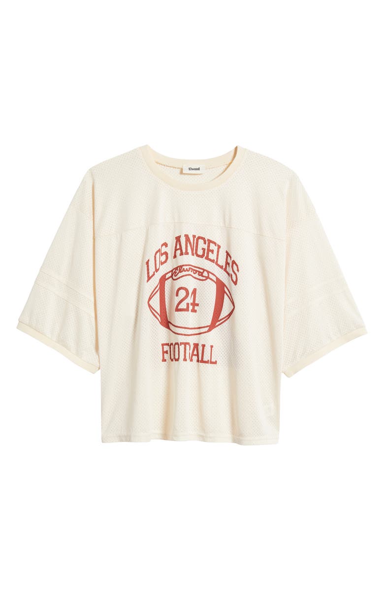 Elwood Mesh Practice Jersey Top, Alternate, color, Field White