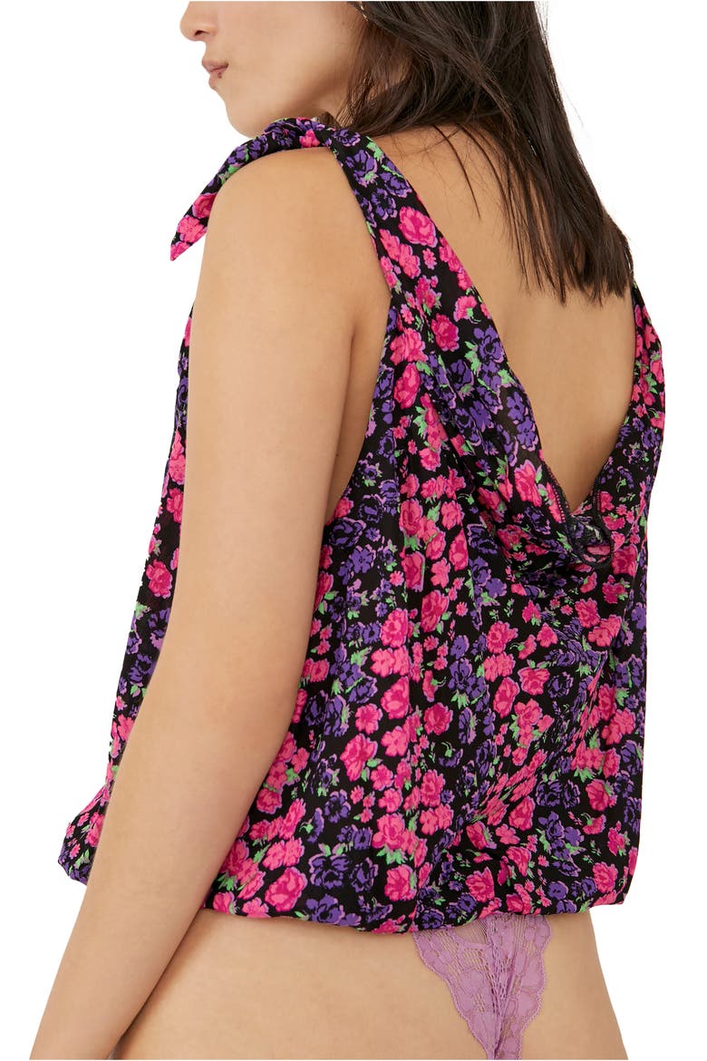 Bare It All Tank Bodysuit, Alternate, color, BLACK