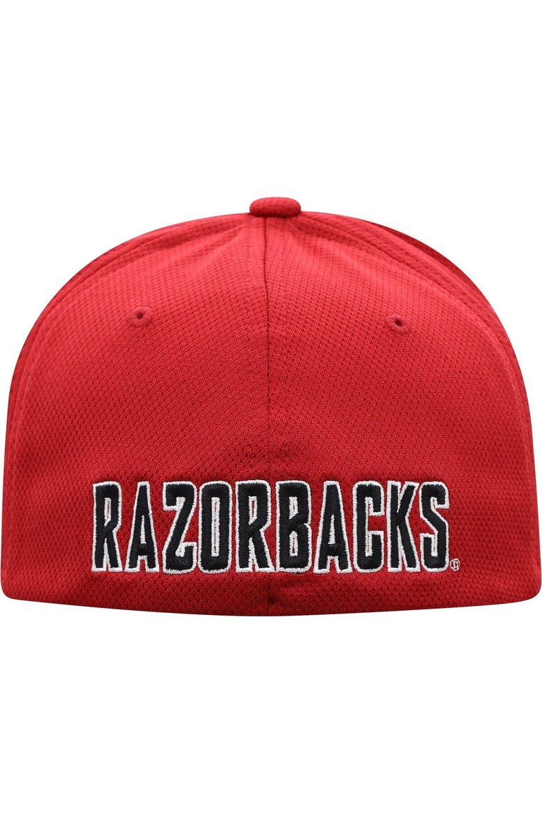 Men's Top of the World Cardinal Arkansas Razorbacks Reflex Logo Flex Hat, Alternate, color, Cardinal