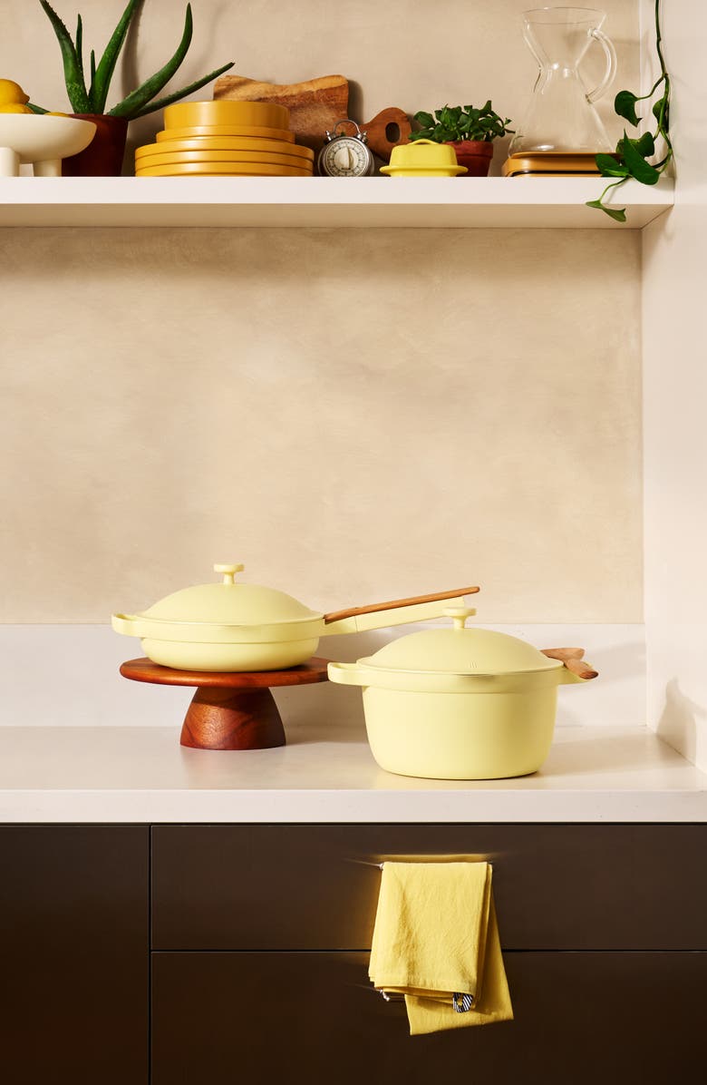Our Place x Molly Baz Cookware Duo, Alternate, color, Butter Yellow