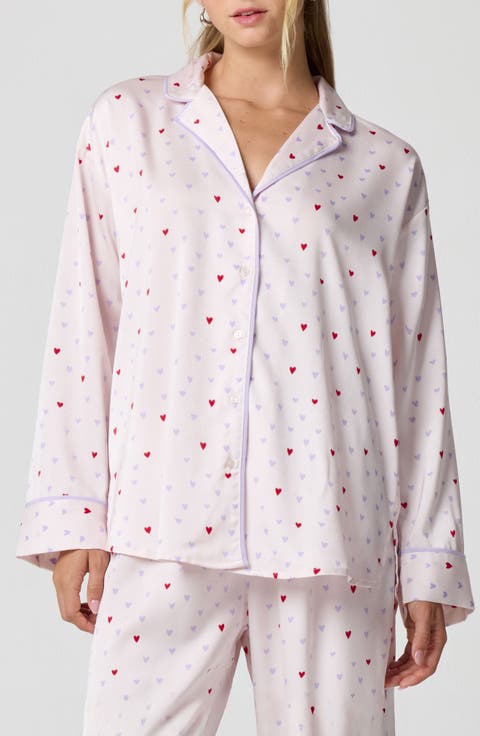 Dream Satin Pajama Shirt