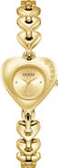 GUESS Valerie Heart Bracelet Watch, 28mm
