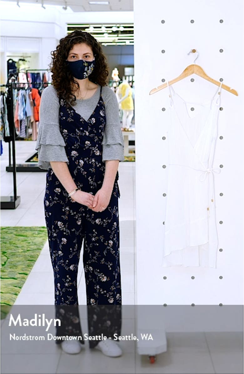 With a Twist High/Low Cover-Up Wrap Dress, sales video thumbnail