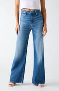 GUESS Bellflower Wide Leg Jeans
