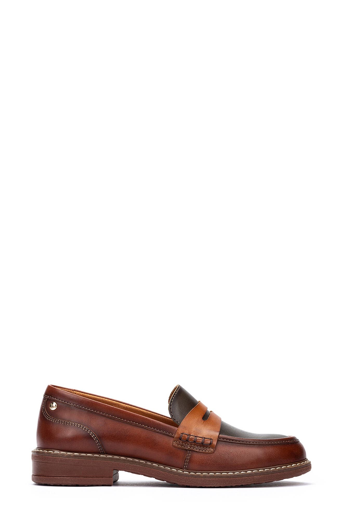 Aldaya Penny Loafer, Alternate, color, COGNAC