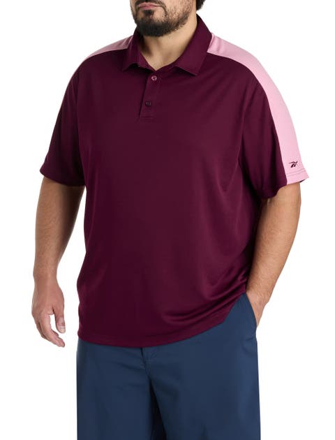 Big & Tall Colorblocked Polo Shirt