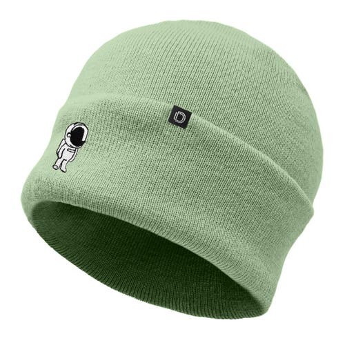 Dalix Astronaut Beanie In Light Green