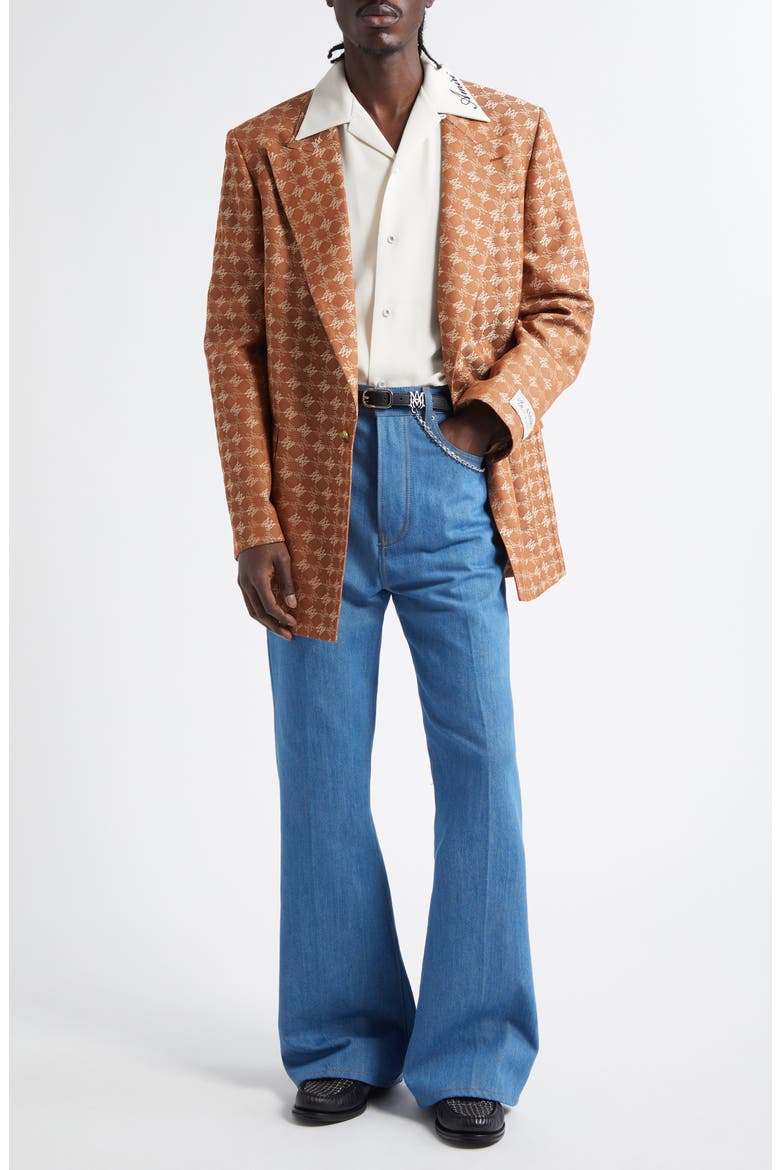 Crease Flare Jeans, Alternate, color, RETRO INDIGO