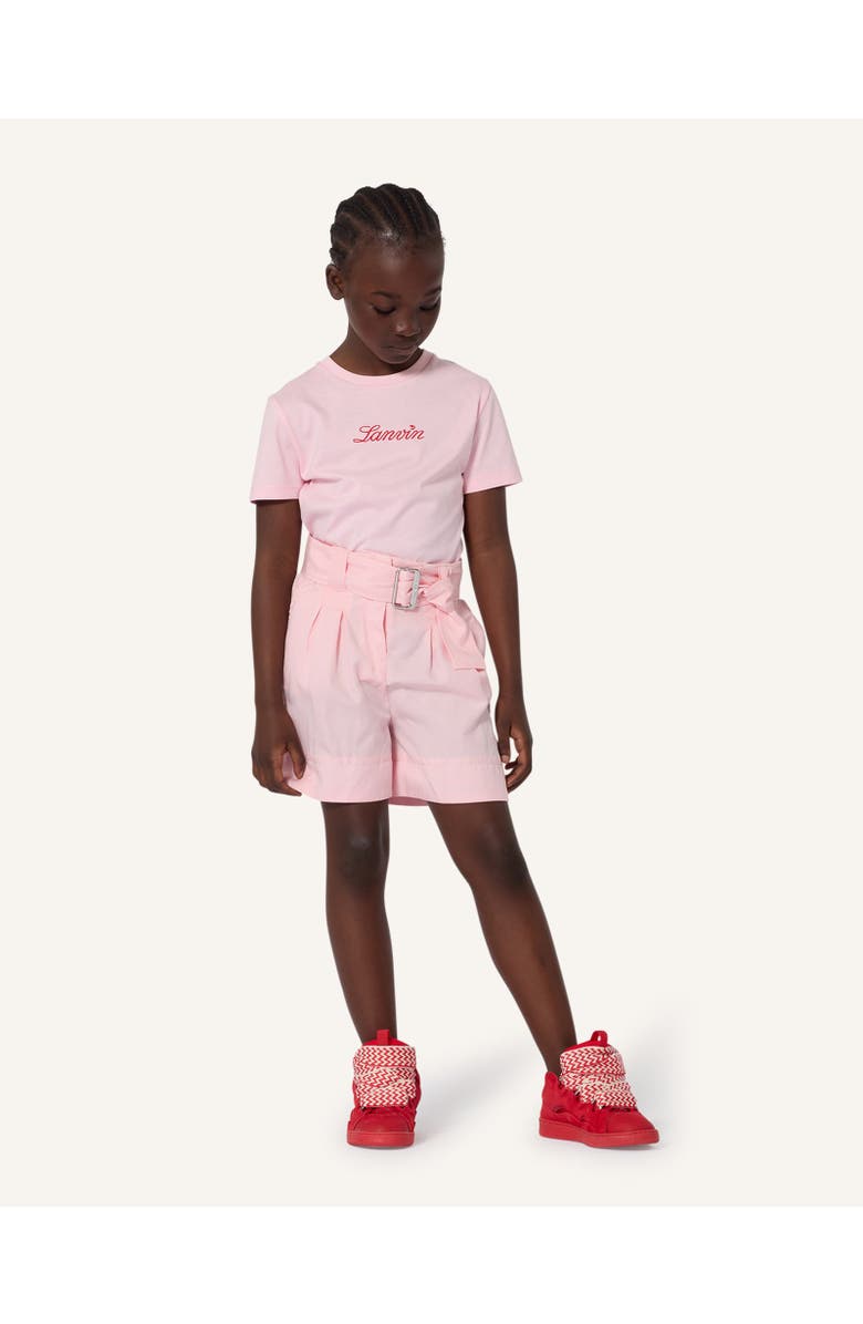 Lanvin WIDE SHORTS, Alternate, color, Pink