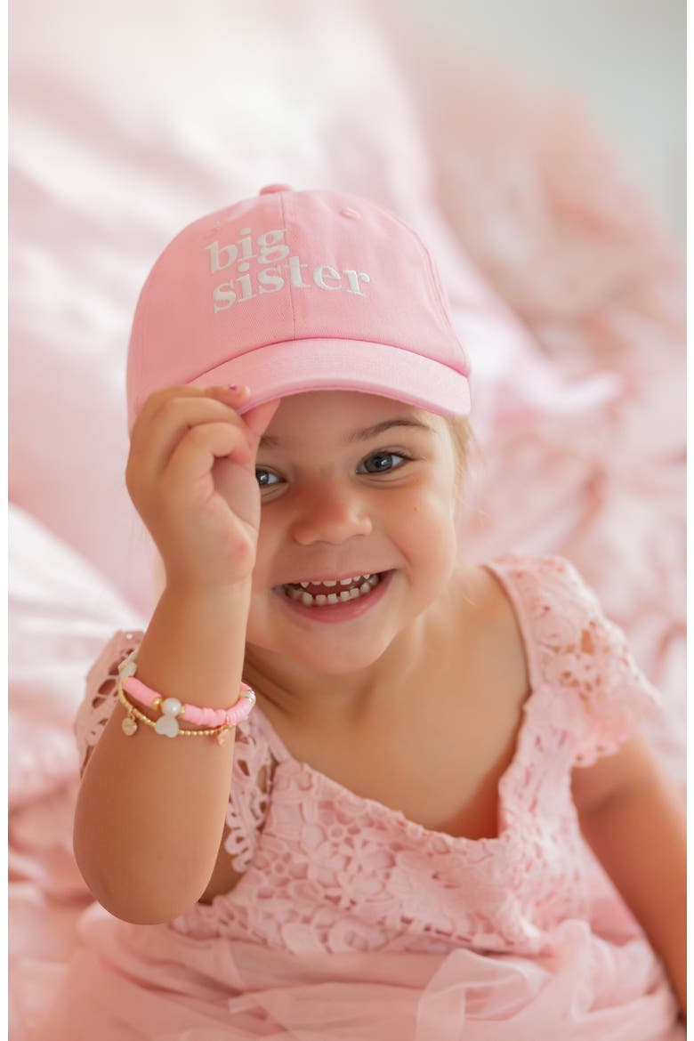 Big Sis Girls' Bracelet, Alternate, color, Pink