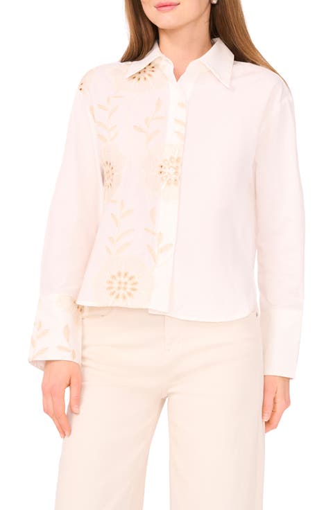 The Corbin Long Sleeve Button Front Shirt