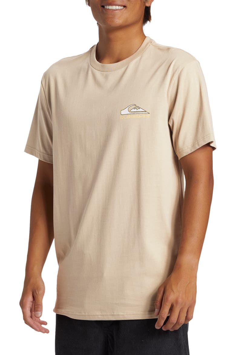 Step Up Organic Cotton Graphic T-Shirt, Alternate, color, PLAZA TAUPE