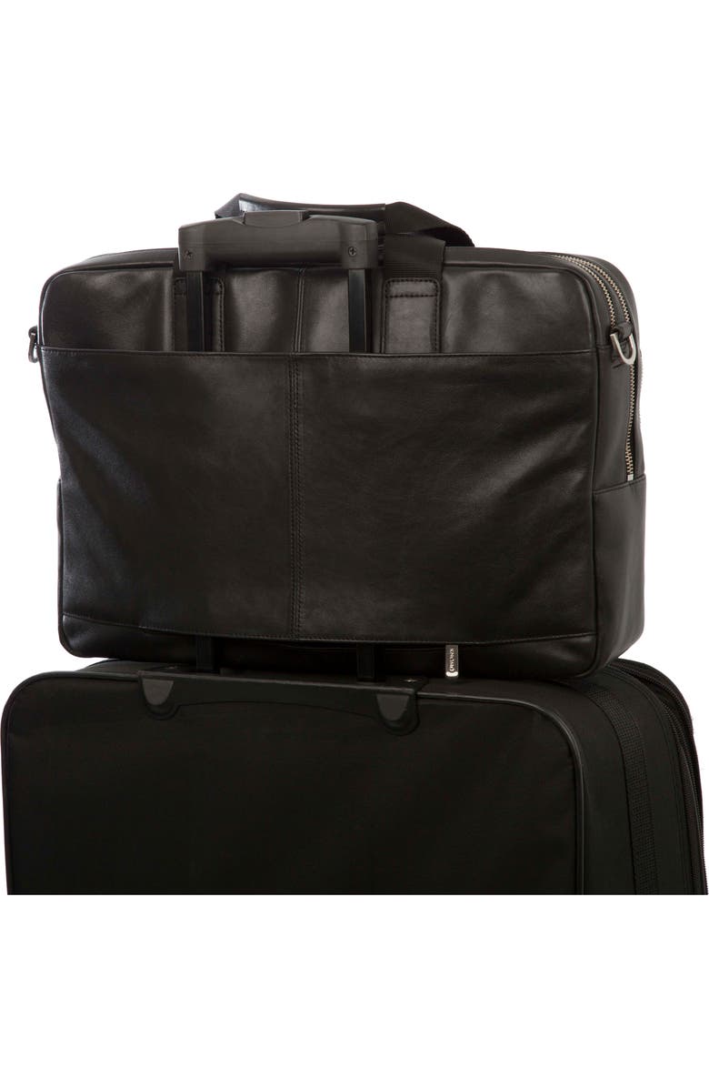 KNOMO London Brompton Amesbury Leather Briefcase, Alternate, color,