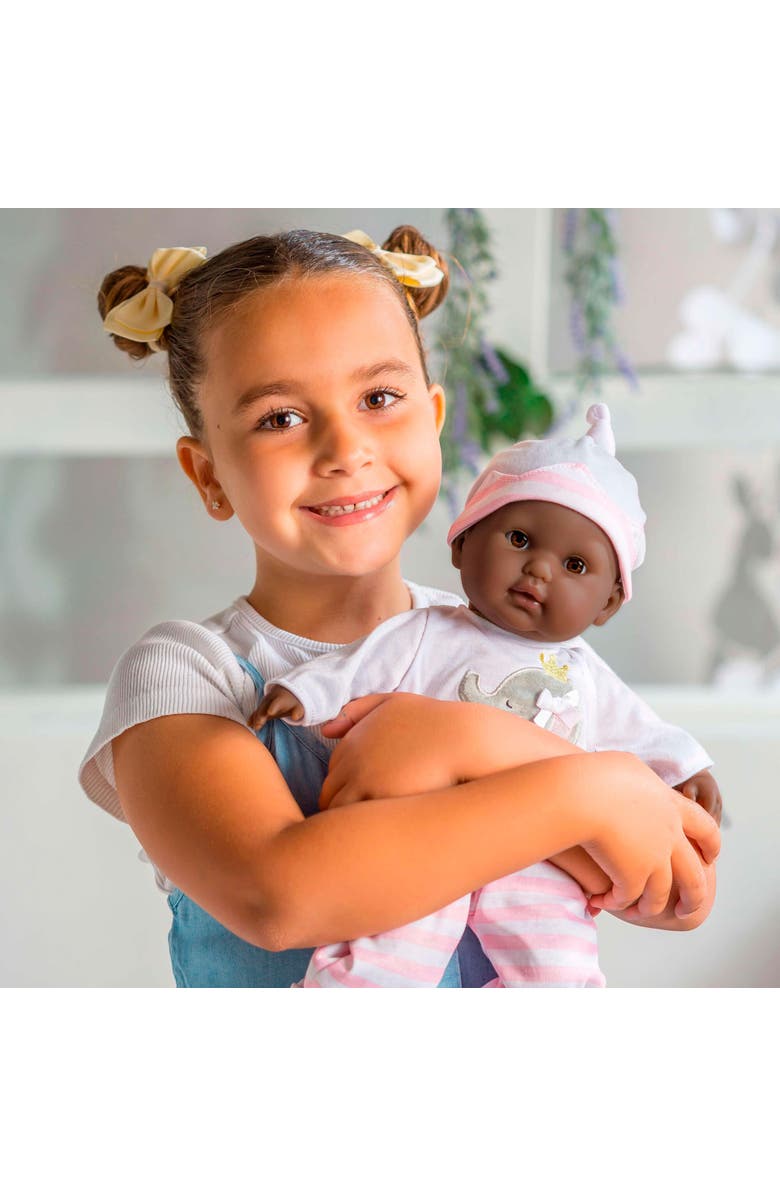JC Toys African American  Baby Doll, Alternate, color, Pink