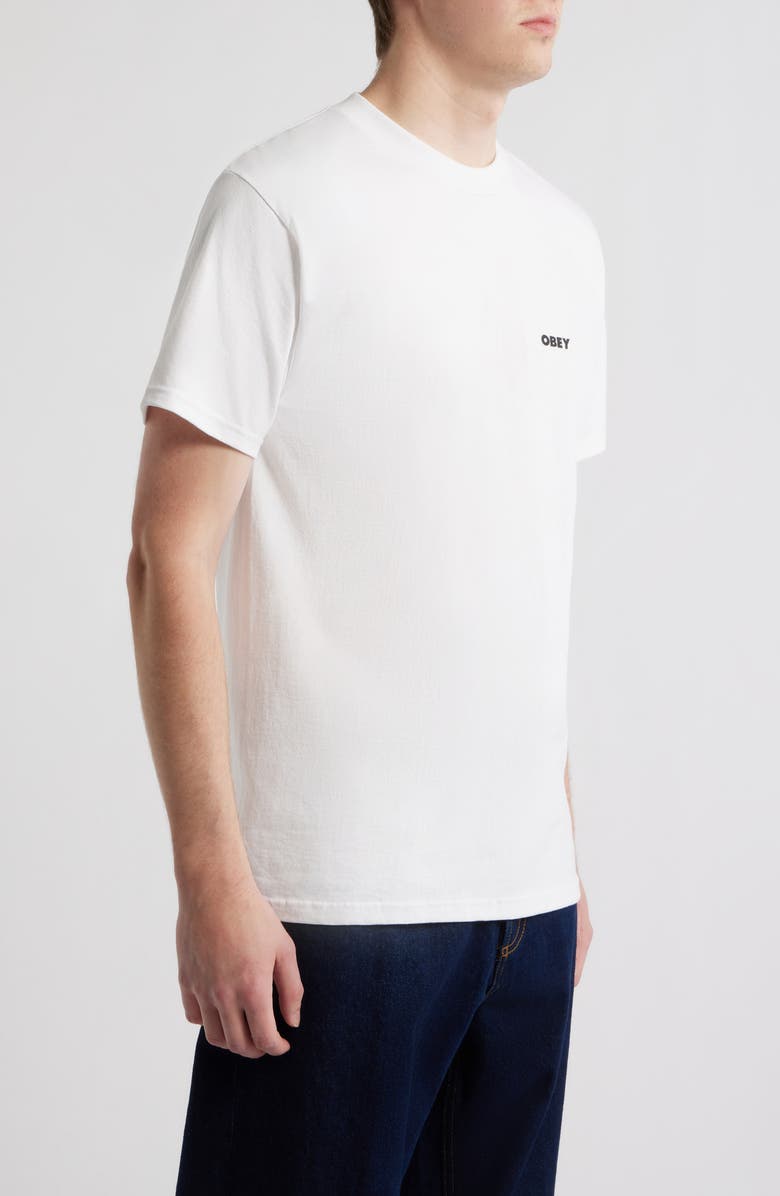 Obey Icon '89 Graphic T-Shirt, Alternate, color, White