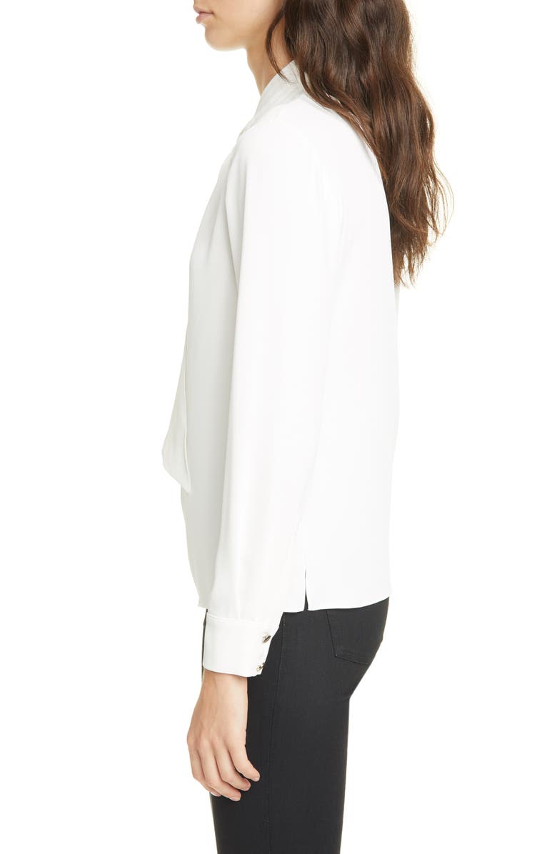 Ted Baker London Pammla Tie Neck Long Sleeve Blouse, Alternate, color, 