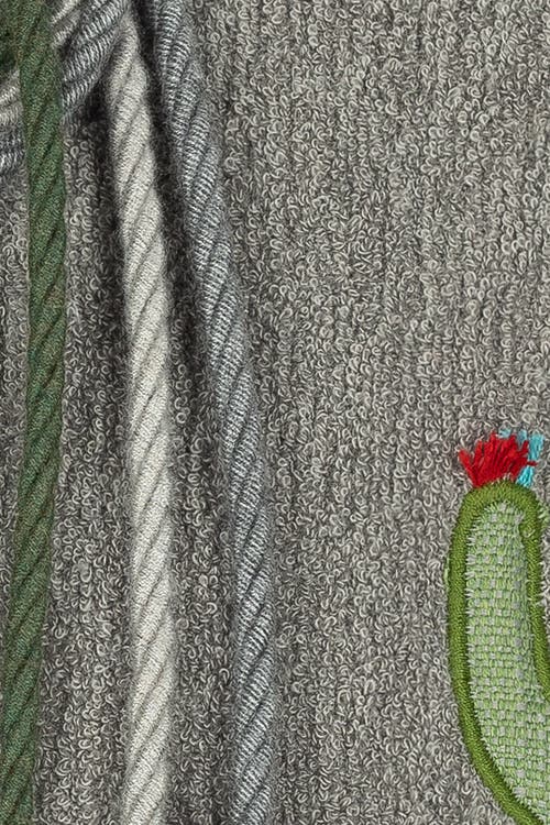 Elaine Smith Desert Bloom Hand Appliqued & Knotted Indoor & Outdoor Woven Accent Pillow