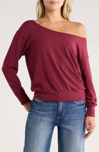 L'AGENCE Kimora Off the Shoulder Top