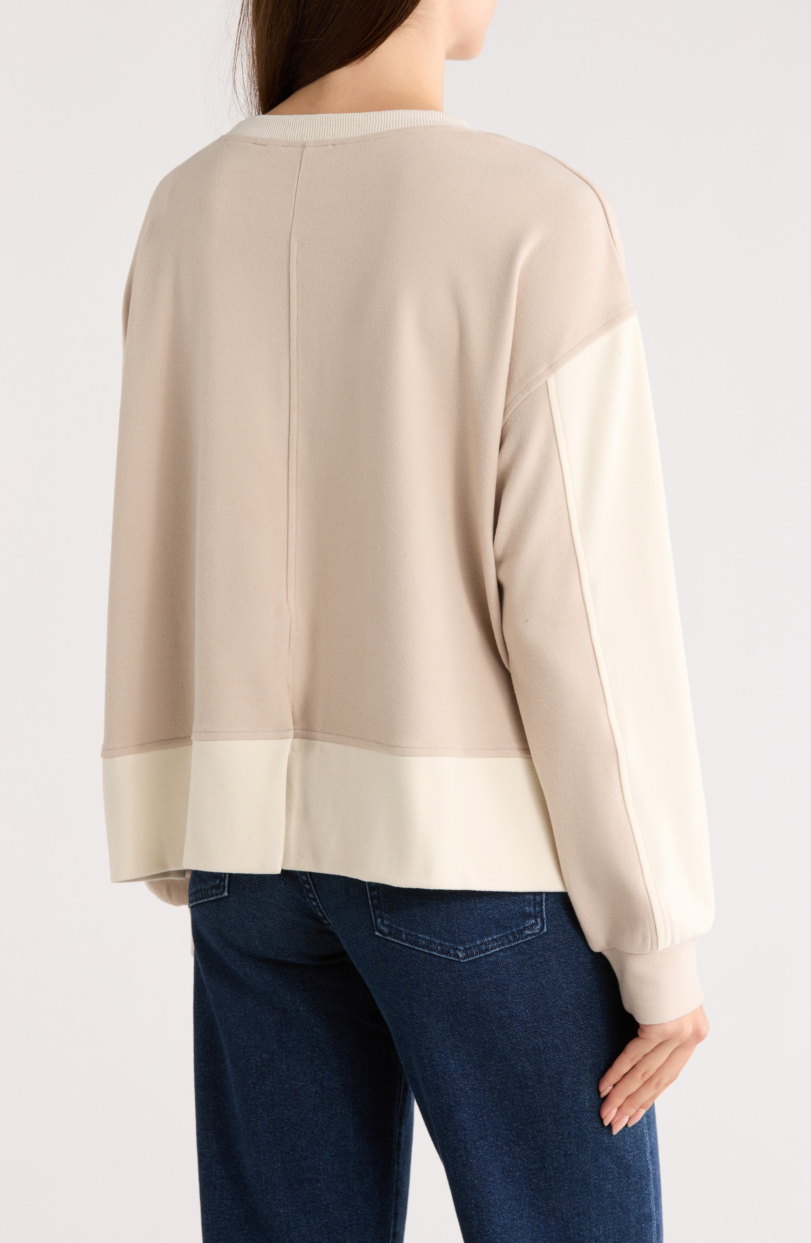 Colorblock Sweatshirt - image 4