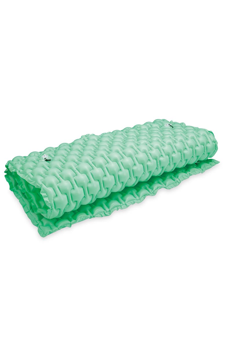 Funsicle Mega Party Mat Fresh Mint, 8 foot Inflatable Pool & Water Float, Alternate, color, Green