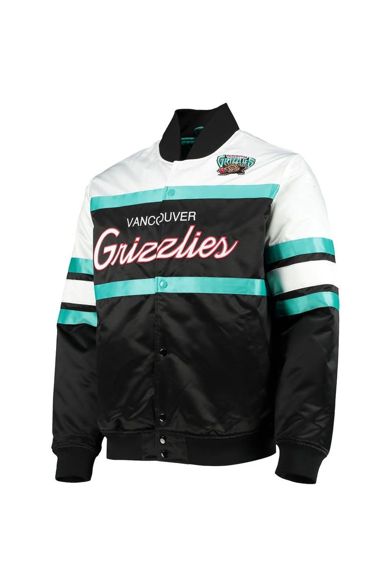 Alternating Color Cursive Mitchell & Ness Men's Mitchell & Ness Black Vancouver Grizzlies ...
