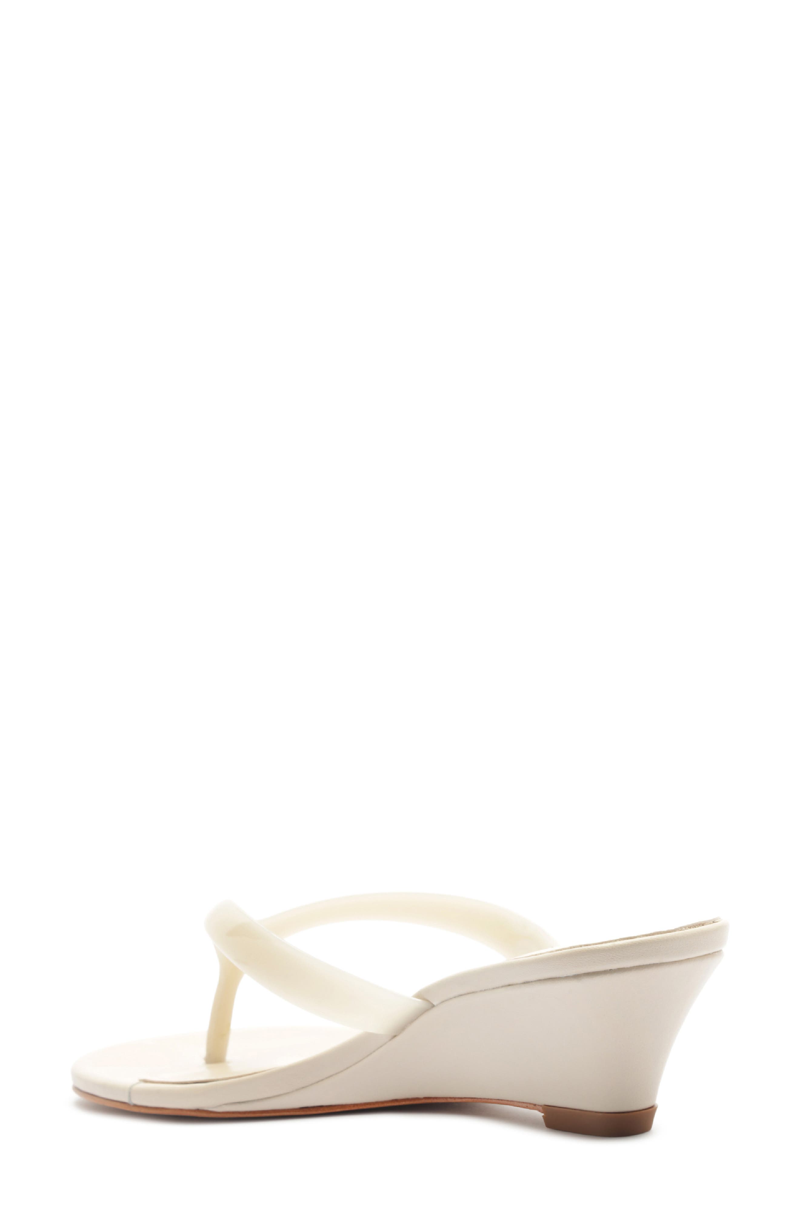 Roslyn Wedge Sandal, Alternate, color, SUGAR WHITE