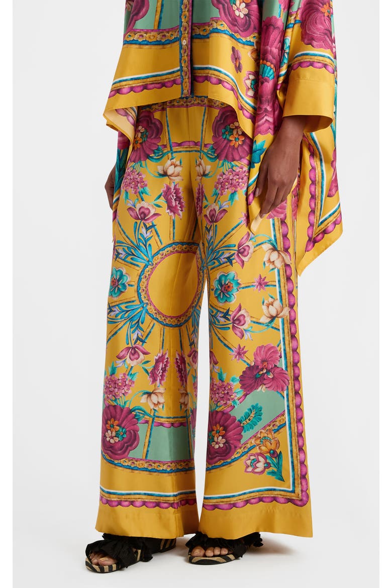 Palazzo Pants Zodiac Placée Marigold, Main, color, Zodiac Placée Marigold