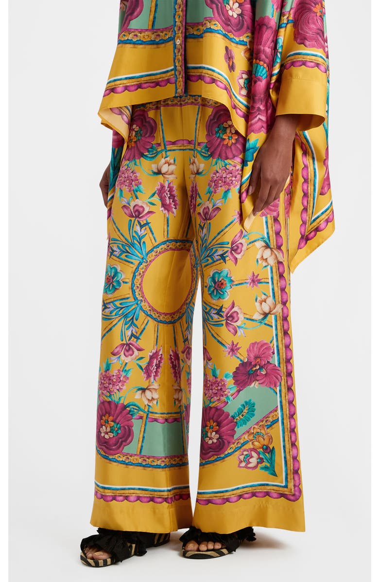 La DoubleJ Palazzo Pants Zodiac Placée Marigold, Main, color, Zodiac Placée Marigold
