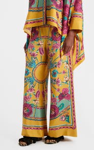 La DoubleJ Palazzo Pants Zodiac Placée Marigold