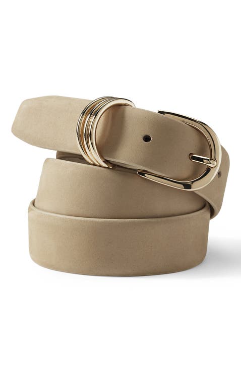 Nubuck Multi Keeper Belt