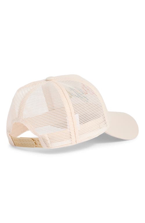 Worn/west Margs Embroidered Rope Trucker Hat In Sand