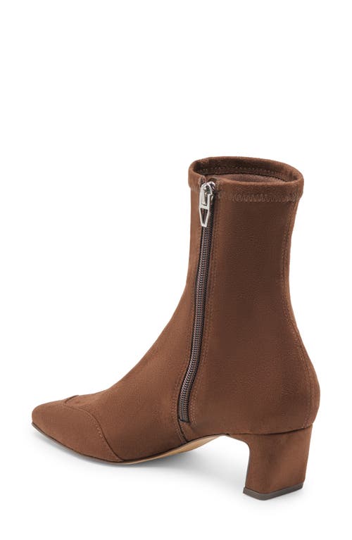 Dolce Vita Anika Block Heel Bootie In Brown