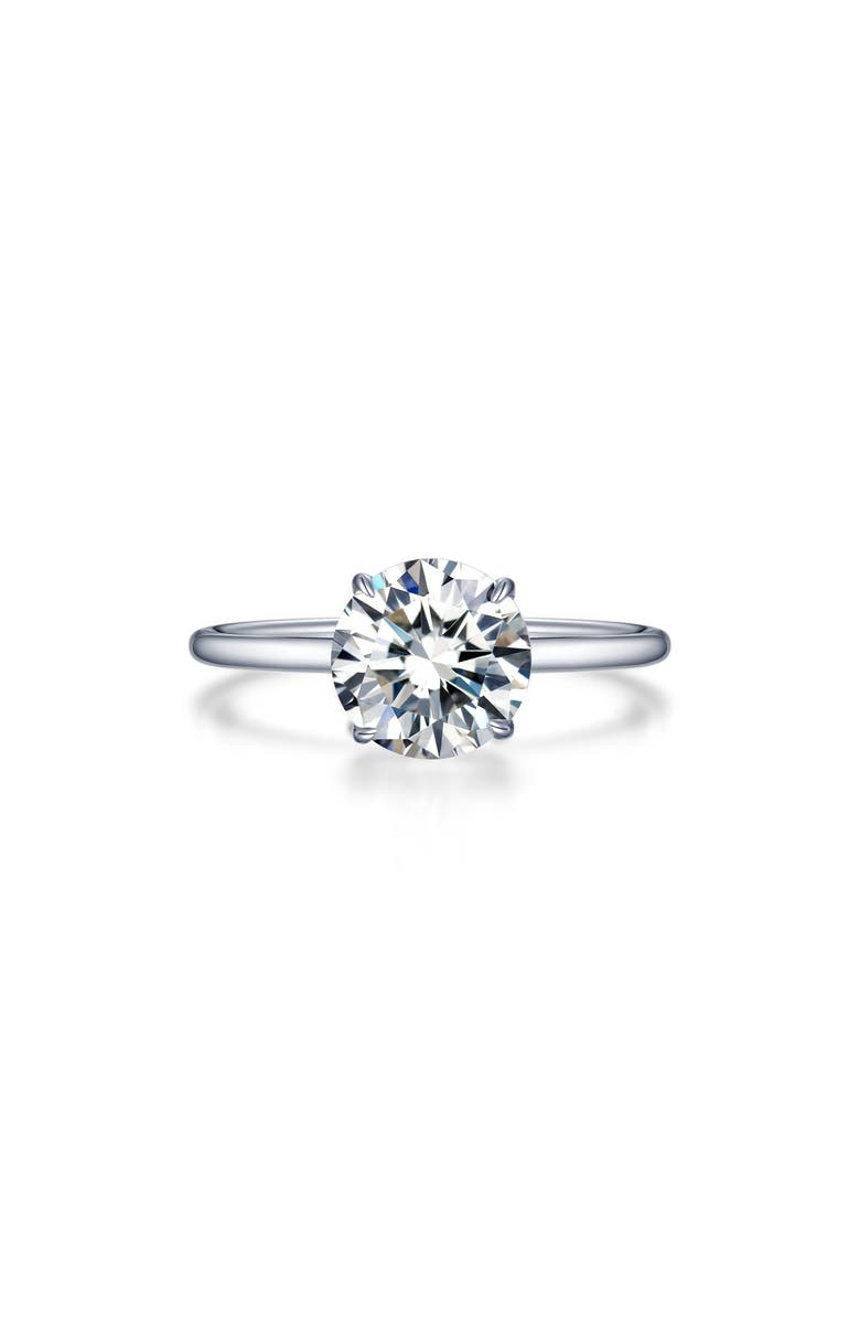Lafonn Simulated Solitaire Diamond Ring, Main, color, 