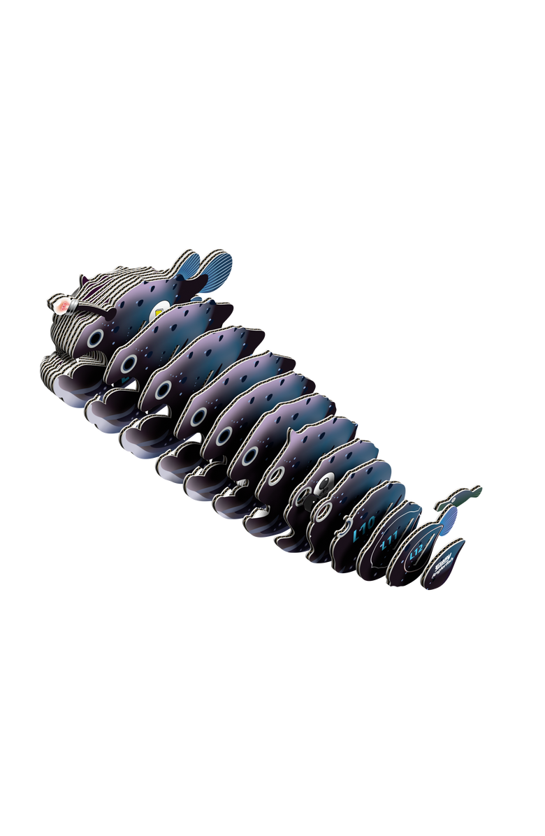 Eugy Puzzles Anglerfish 3D Puzzle, Alternate, color,