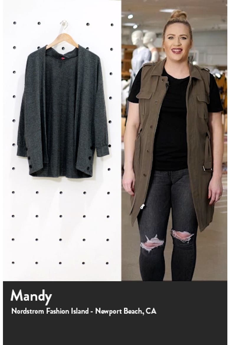 Cozy Open Front Cardigan video
