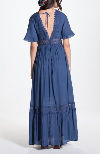 Short Sleeve Crochet Dress