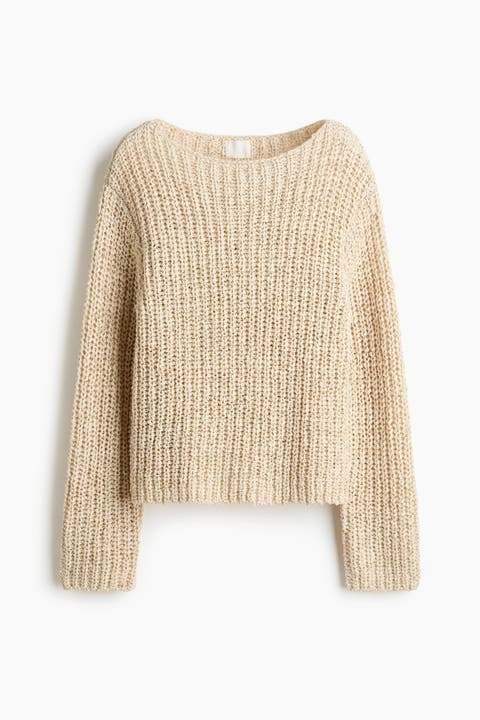 Boat-neck Jumper
