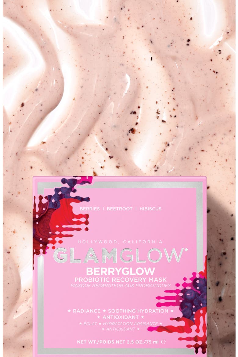 BERRYGLOW Probiotic Recovery Face Mask, Alternate, color, NO COLOR
