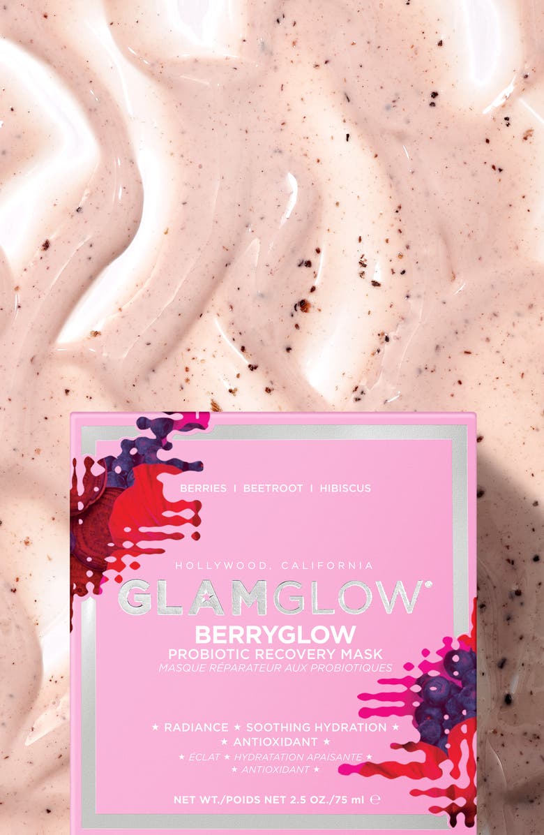 GLAMGLOW<sup>®</sup> BERRYGLOW Probiotic Recovery Face Mask, Alternate, color, 