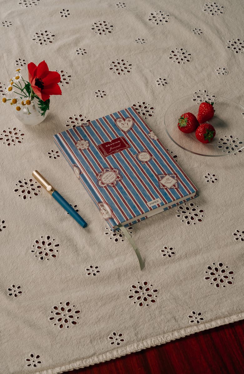 Papier Stripes & Stamps Reading Journal, Alternate, color, 