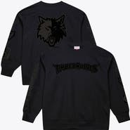 Mitchell & Ness Men's Mitchell & Ness Black Minnesota Timberwolves Phantom Fleece Sweatshirt